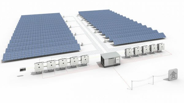 Centralized or decentralized. Which is the best layout for a large-scale PV power plant?