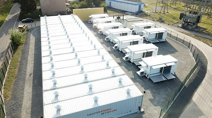 Second Major Upside Battery-Storage System With SMA Technology Goes Into Operation in Saxony