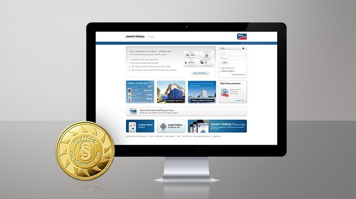 SolarCoins now easily available through SMA Sunny Portal
